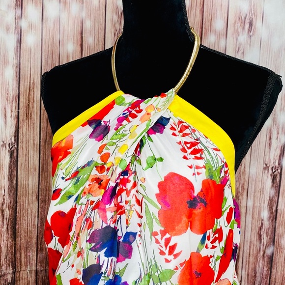 Jessica Simpson Dresses & Skirts - Jessica Simpson floral halter dress